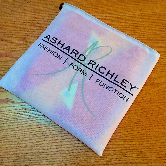 Ashard Richley Red Leather Envelope Clutch - Picture 7 of 9